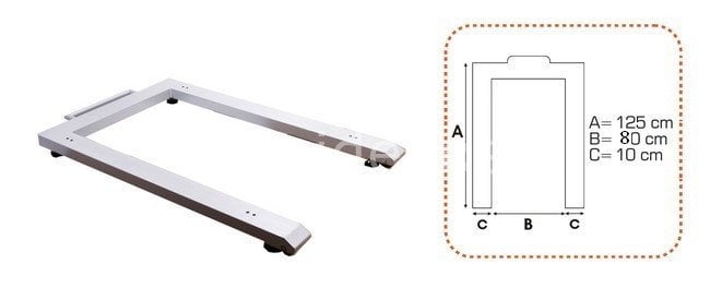 Tem MLB-1005 U Tipi Palet Baskülü