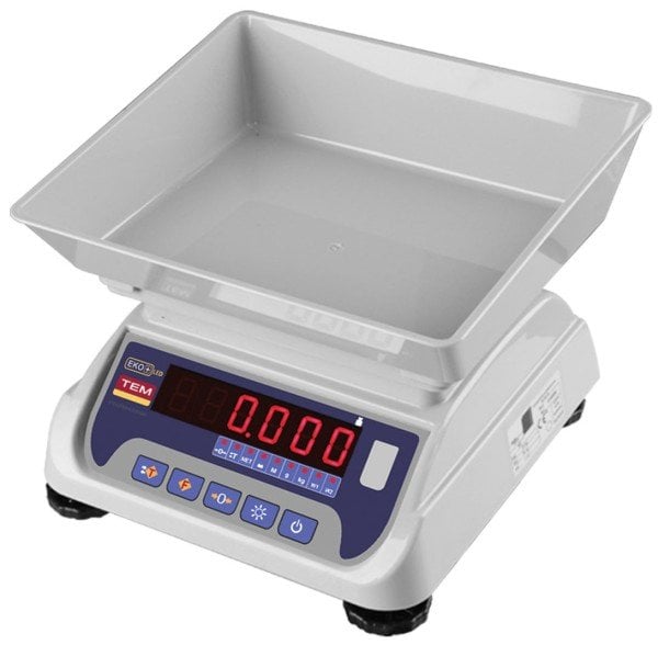 EKO-LED 30 Kg. 5/10 Gr. Onaylı Tartım Terazisi
