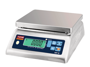 WP-B 6 Kg. 1/2 Gr. Paslanmaz Terazi Onaylı